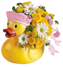 Ducky Delight Floral Arrangement